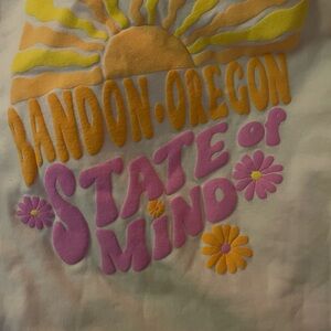 Brandon Oregon Cream Hoodie